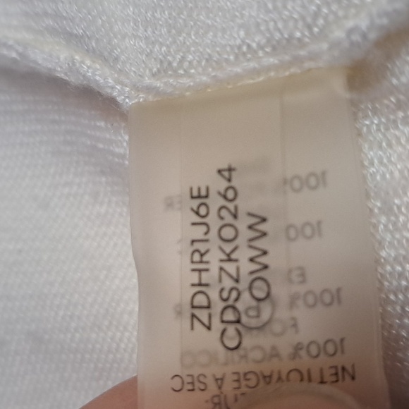 Calvin Klein Cropped Faux Fur Jacket Medium - Picture 11 of 11